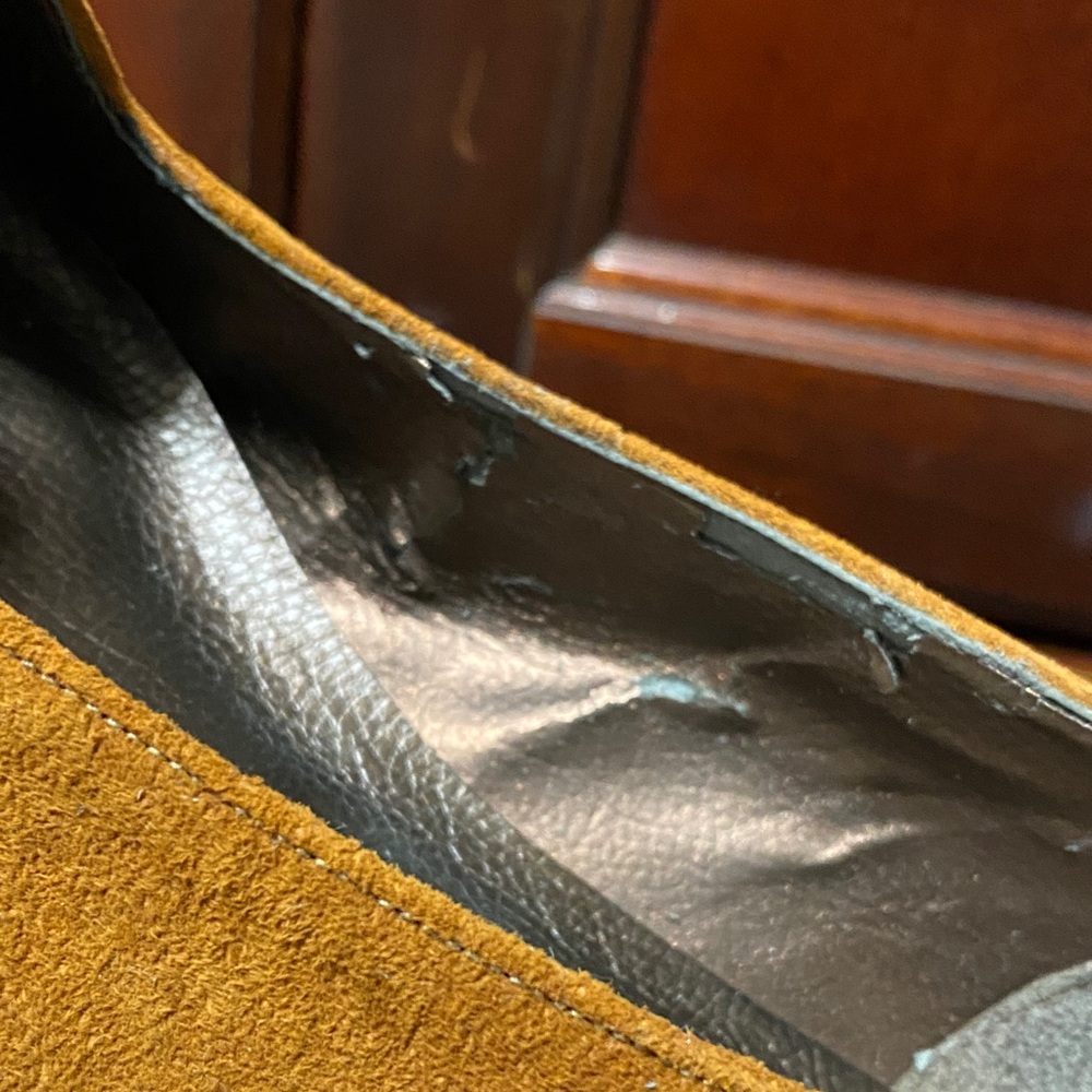 Naturalizer Vintage Rust Suede Loafers - Picture 10 of 16